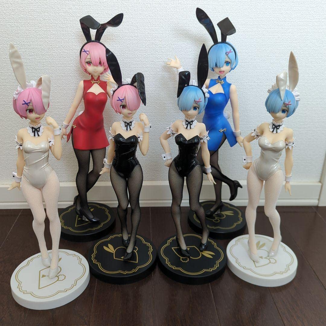Bicute Bunnies Figure レム　ラム　フィギュア　6種12点 Amazon | BiCute Bunnies Figure フィギュア 6種 レム ラム